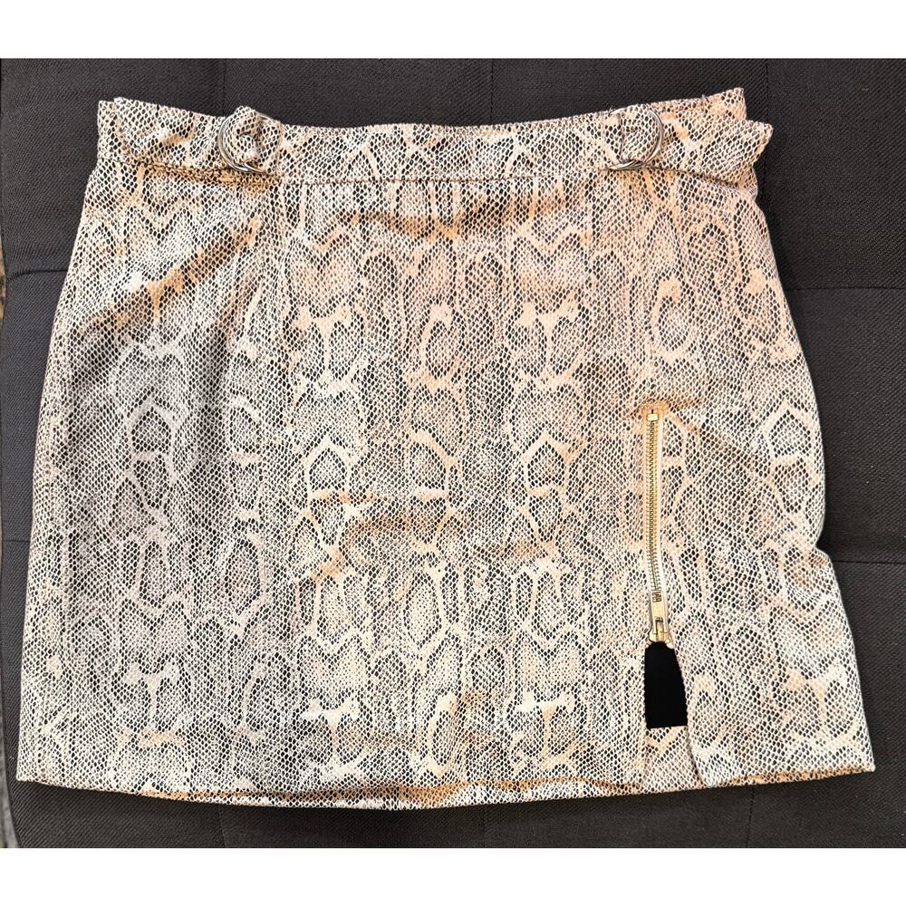 Sexy Free People Snake Skin Skirt, Size 4